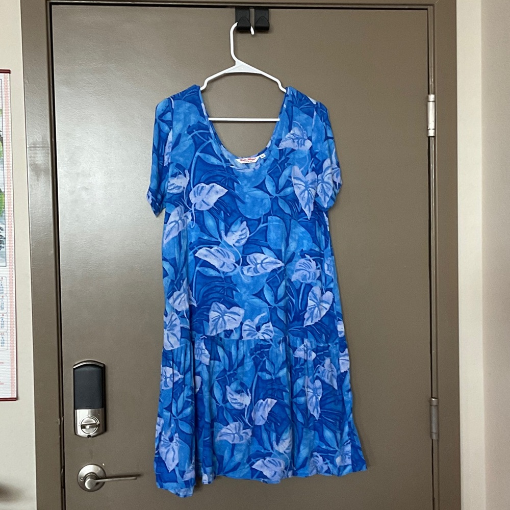 Jams World Blue knee length Dress size L